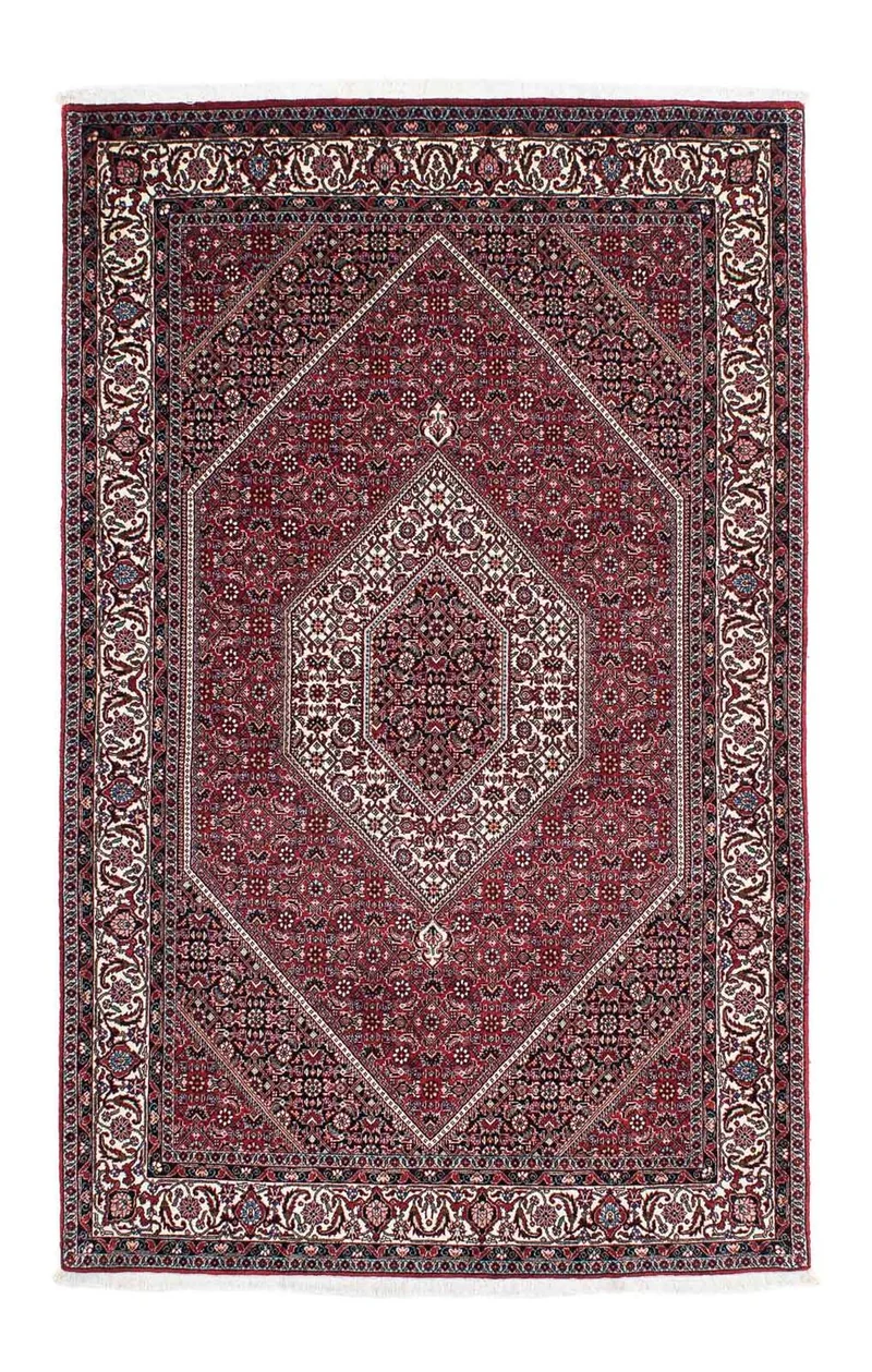 Perserteppich - Bidjar - Royal 132 x 209 cm - hellrot