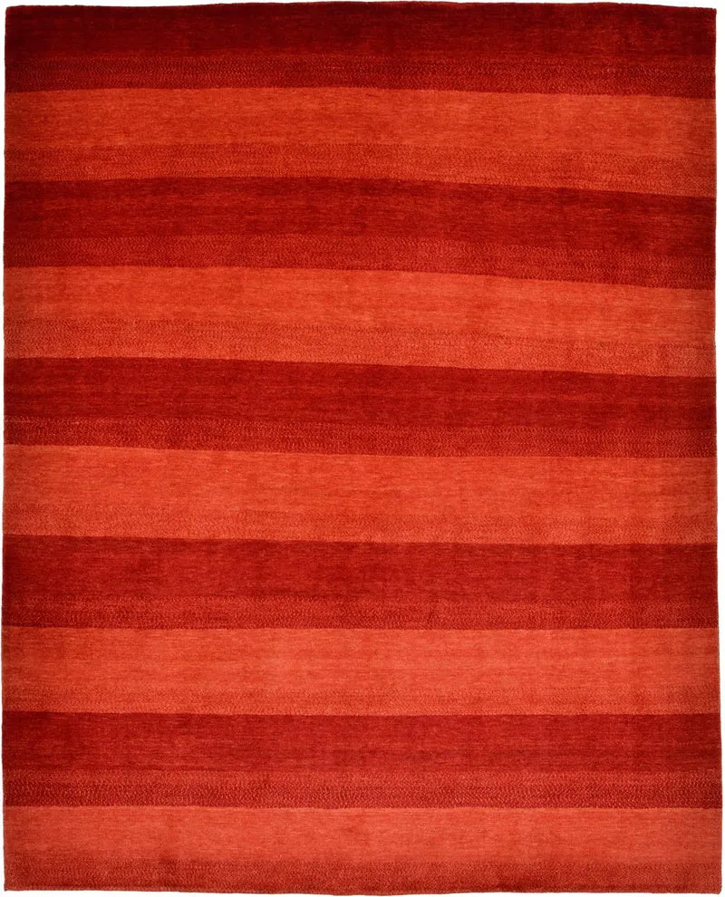 Gabbeh Teppich - Loribaft Perser 199 x 252 cm - rot