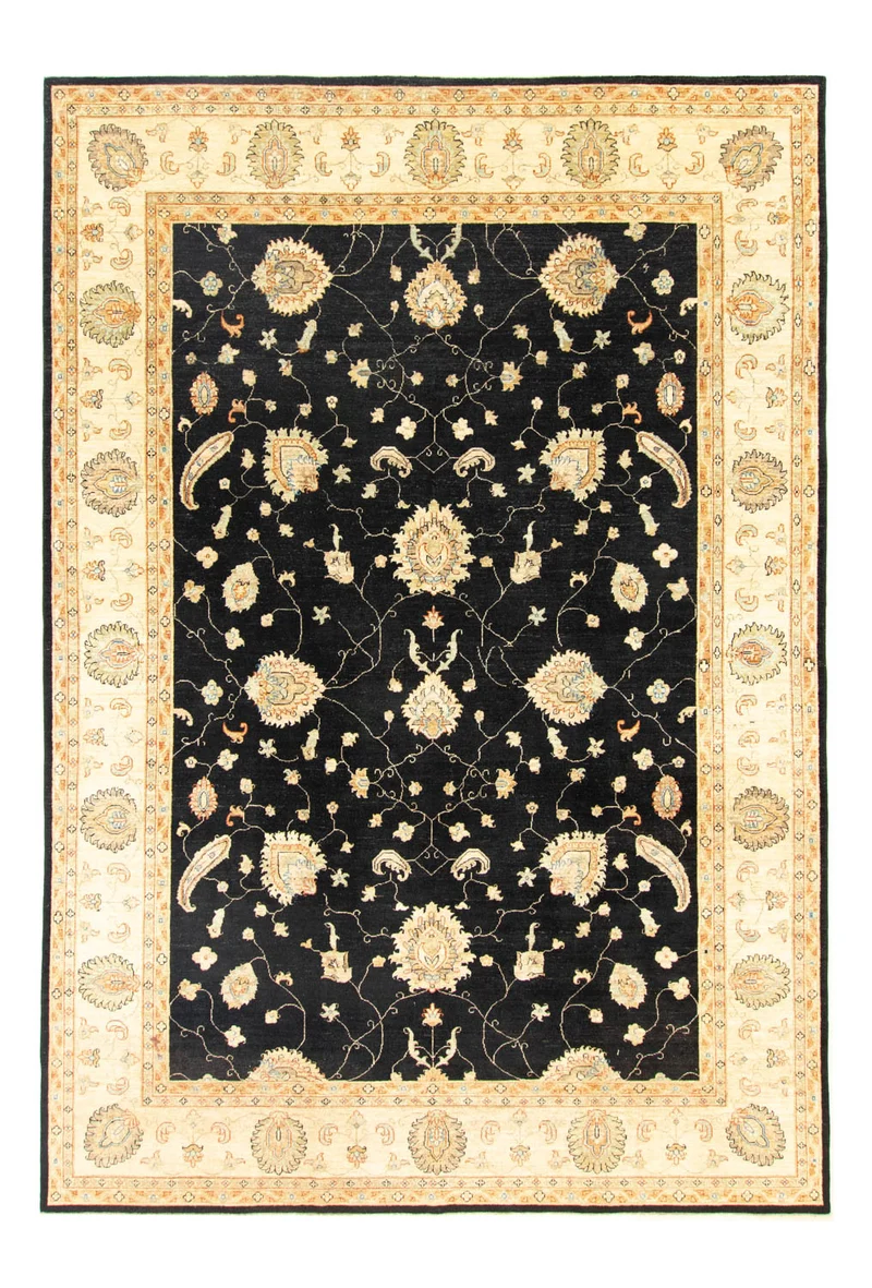 Ziegler Teppich 248 x 357 cm - schwarz