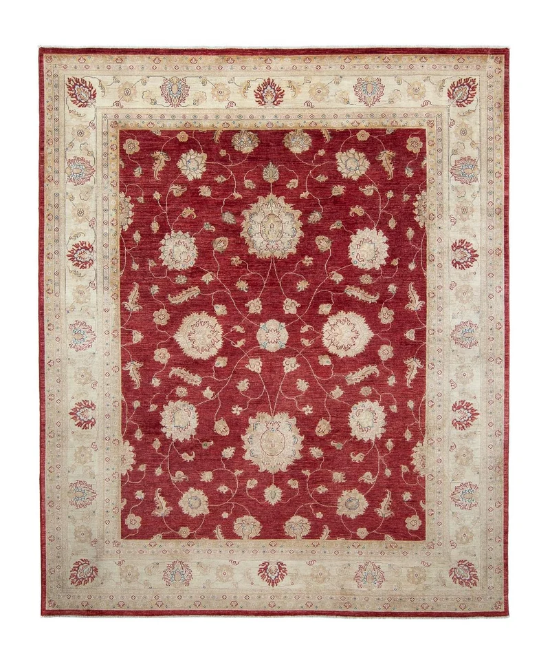 Ziegler Teppich 238 x 300 cm - rot