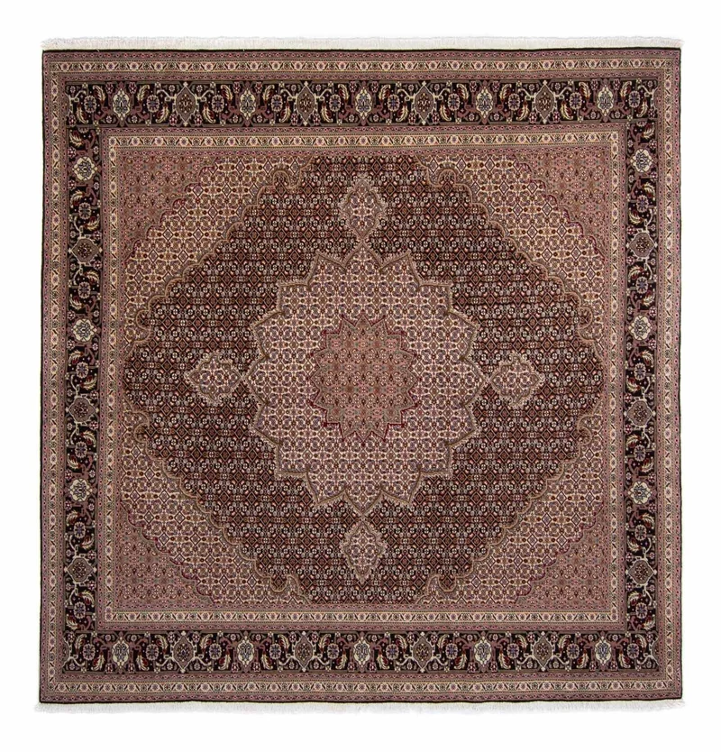 Perserteppich - Täbriz - Royal 245 x 248 cm - braun