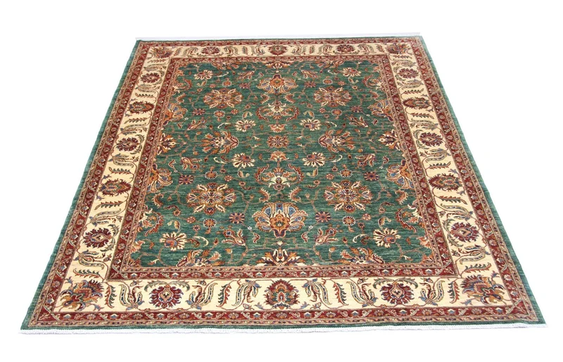 Ziegler Teppich - Ariana 250 x 295 cm - grün