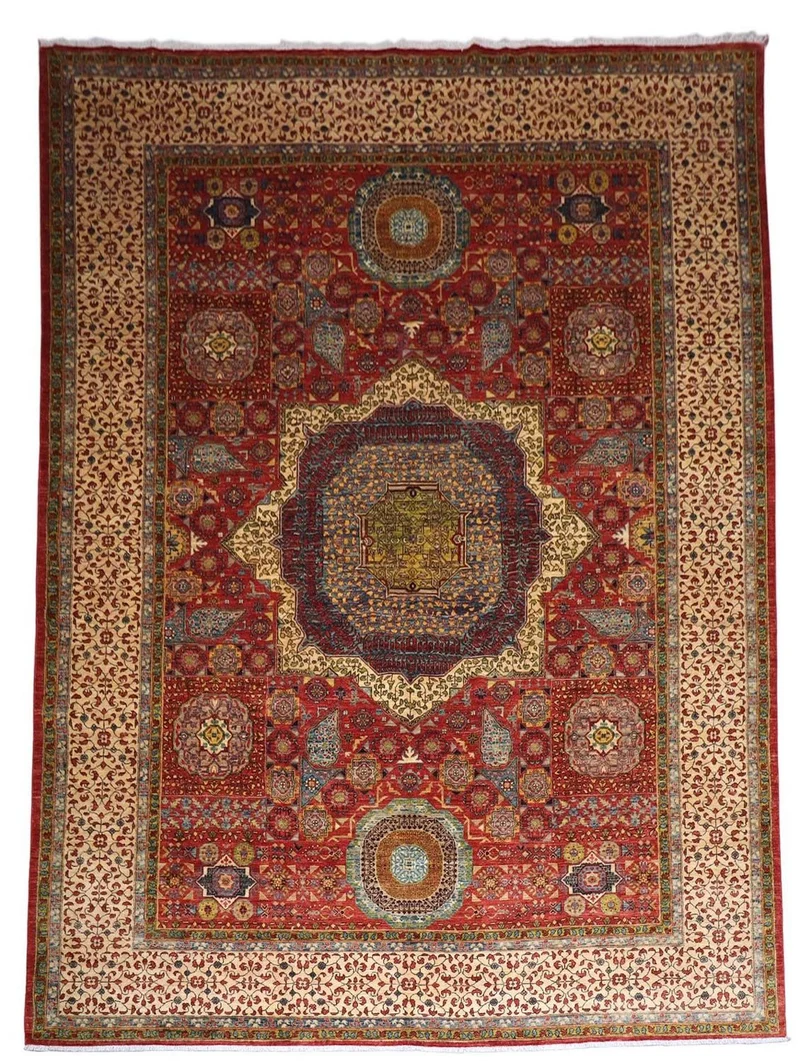 Ziegler Teppich 307 x 421 cm - rot