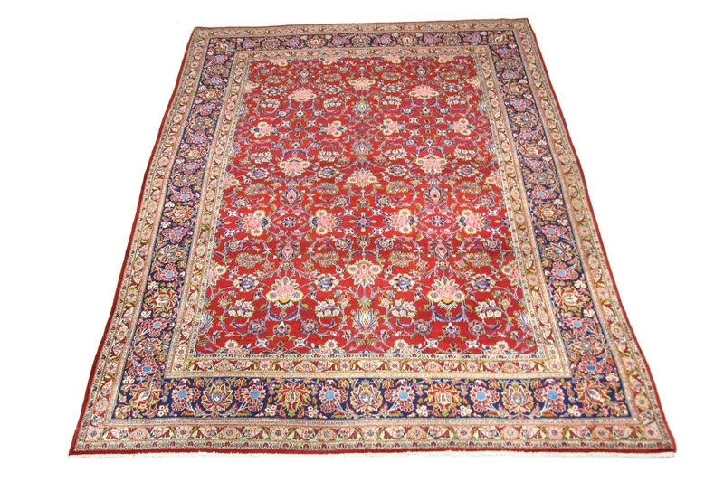 Perserteppich - Keshan 210 x 296 cm - rot