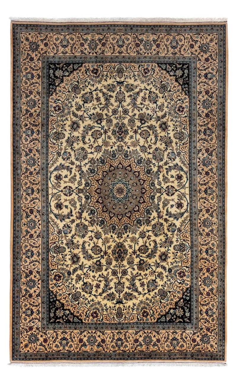 Perserteppich - Nain - Royal 248 x 358 cm - beige