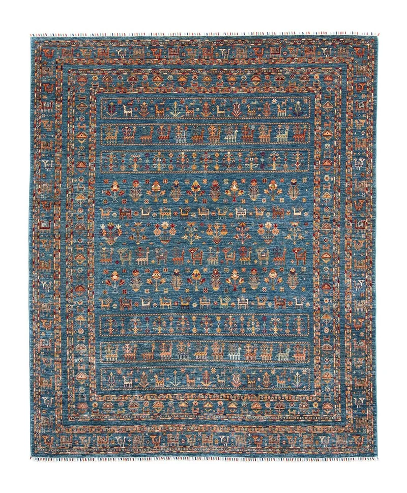 Ziegler Teppich - Shal 244 x 296 cm - blau