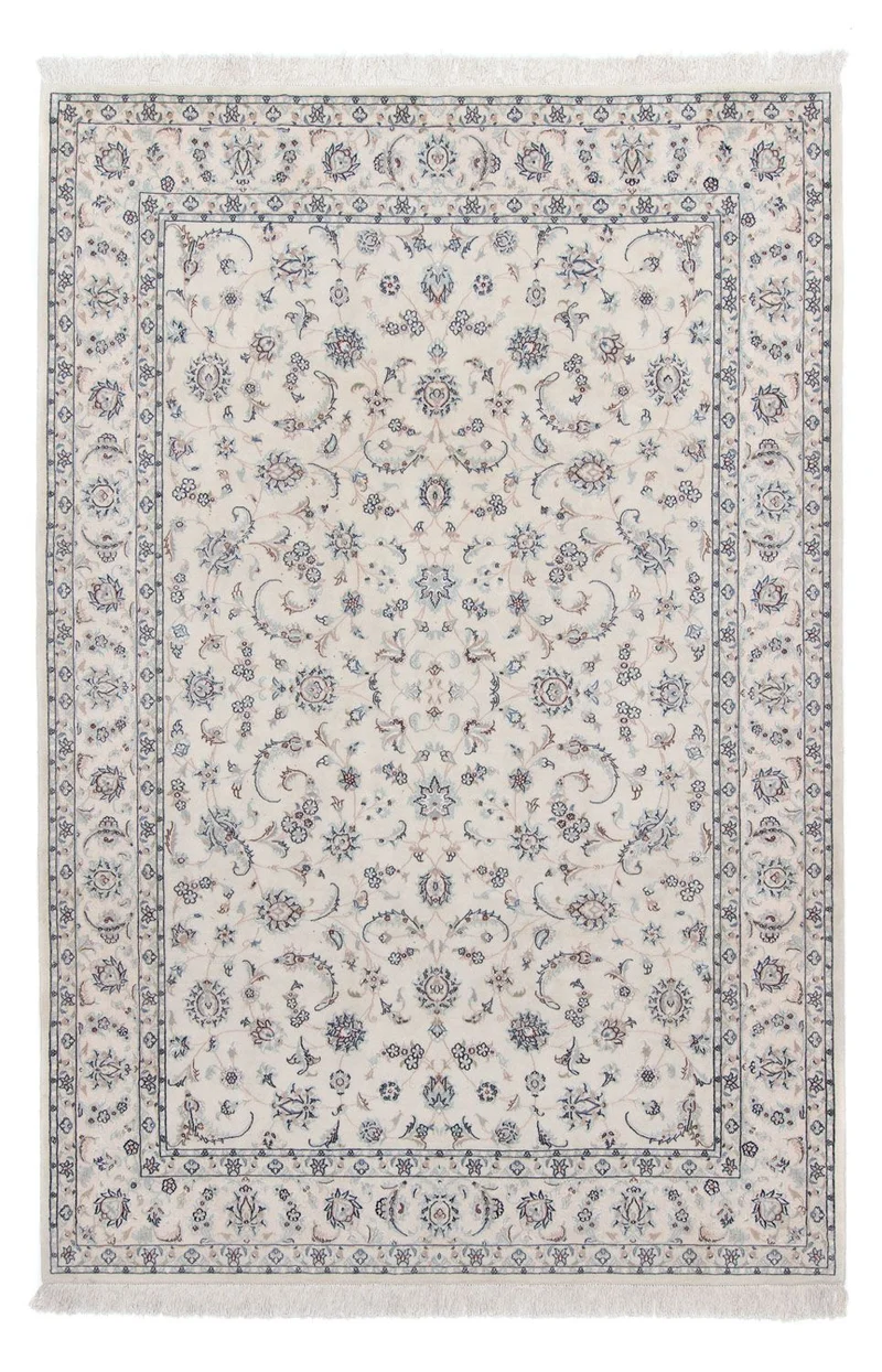 Perserteppich - Nain - Royal 199 x 298 cm - silber
