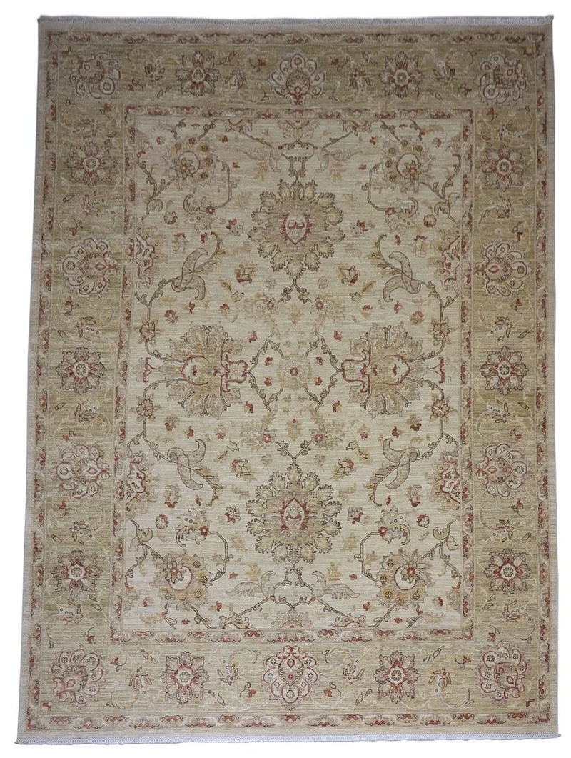 Ziegler Teppich 276 x 382 cm - grau