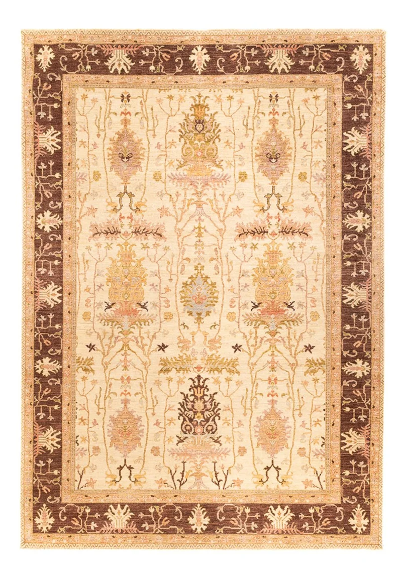 Ziegler Teppich - Usak - 246 x 349 cm - beige