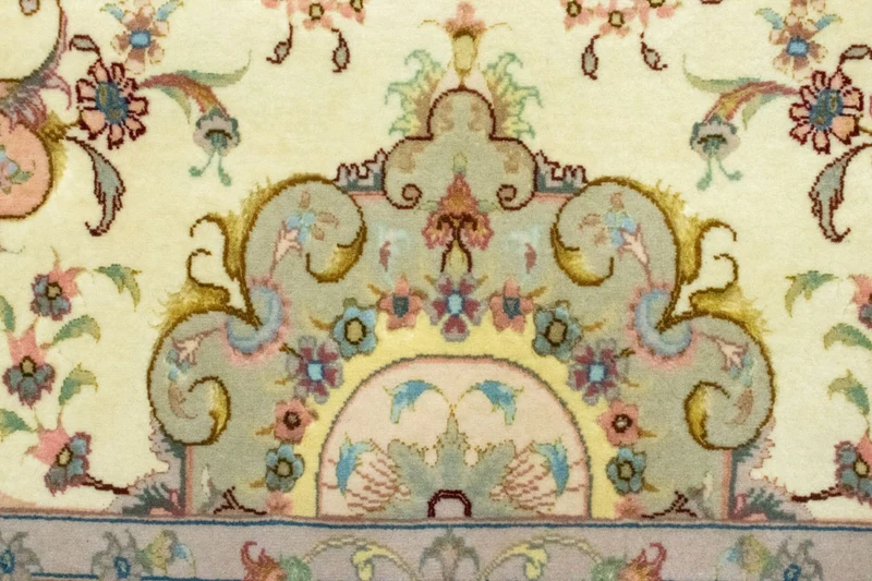 Perserteppich - Täbriz 91 x 339 cm - beige