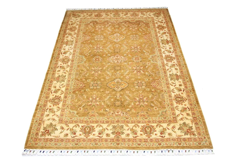 Ziegler Teppich 209 x 297 cm - gold