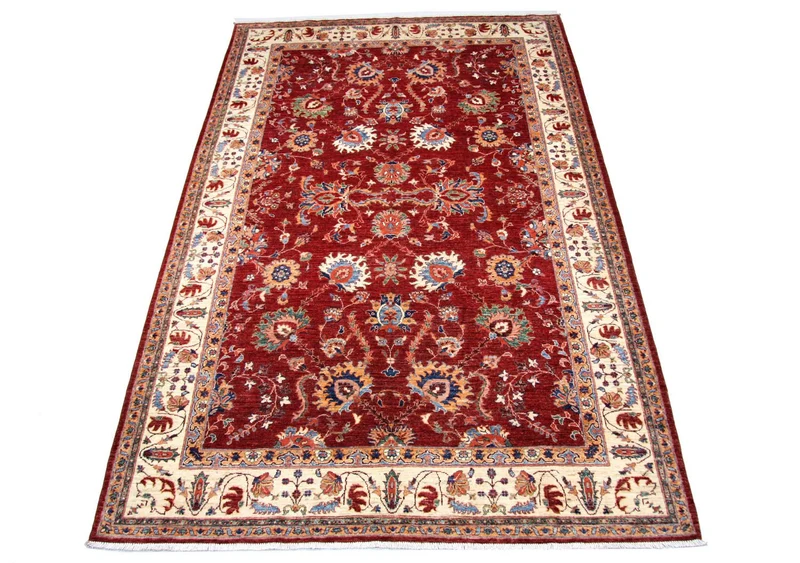 Ziegler Teppich 205 x 311 cm - rot