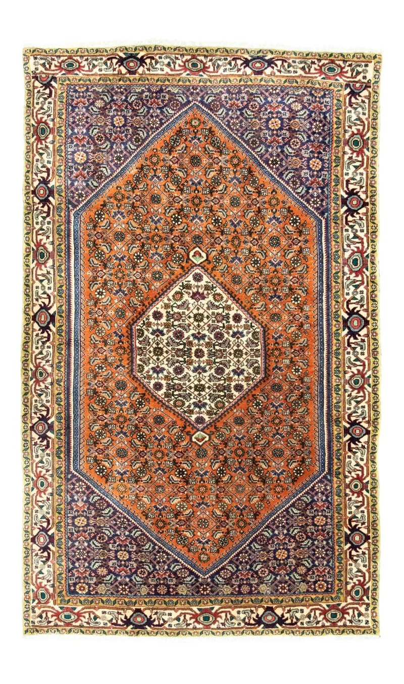 Perserteppich - Bidjar 134 x 220 cm - rost