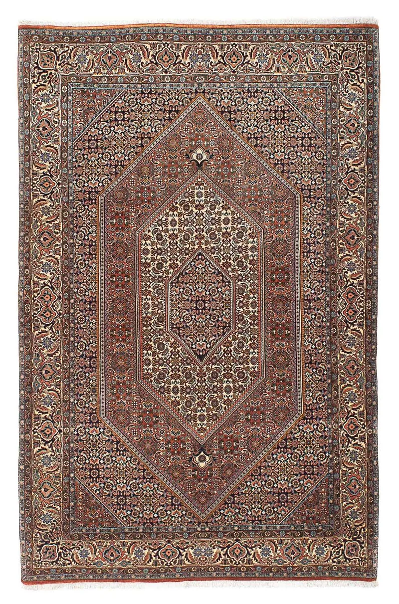 Perserteppich - Bidjar - Royal 137 x 205 cm - mehrfarbig