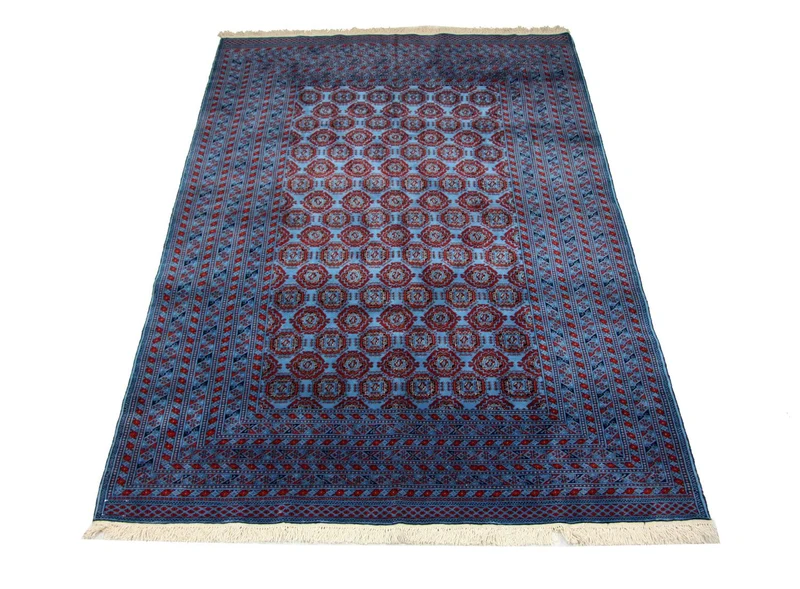 Afghan Teppich - Buchara 198 x 286 cm - blau
