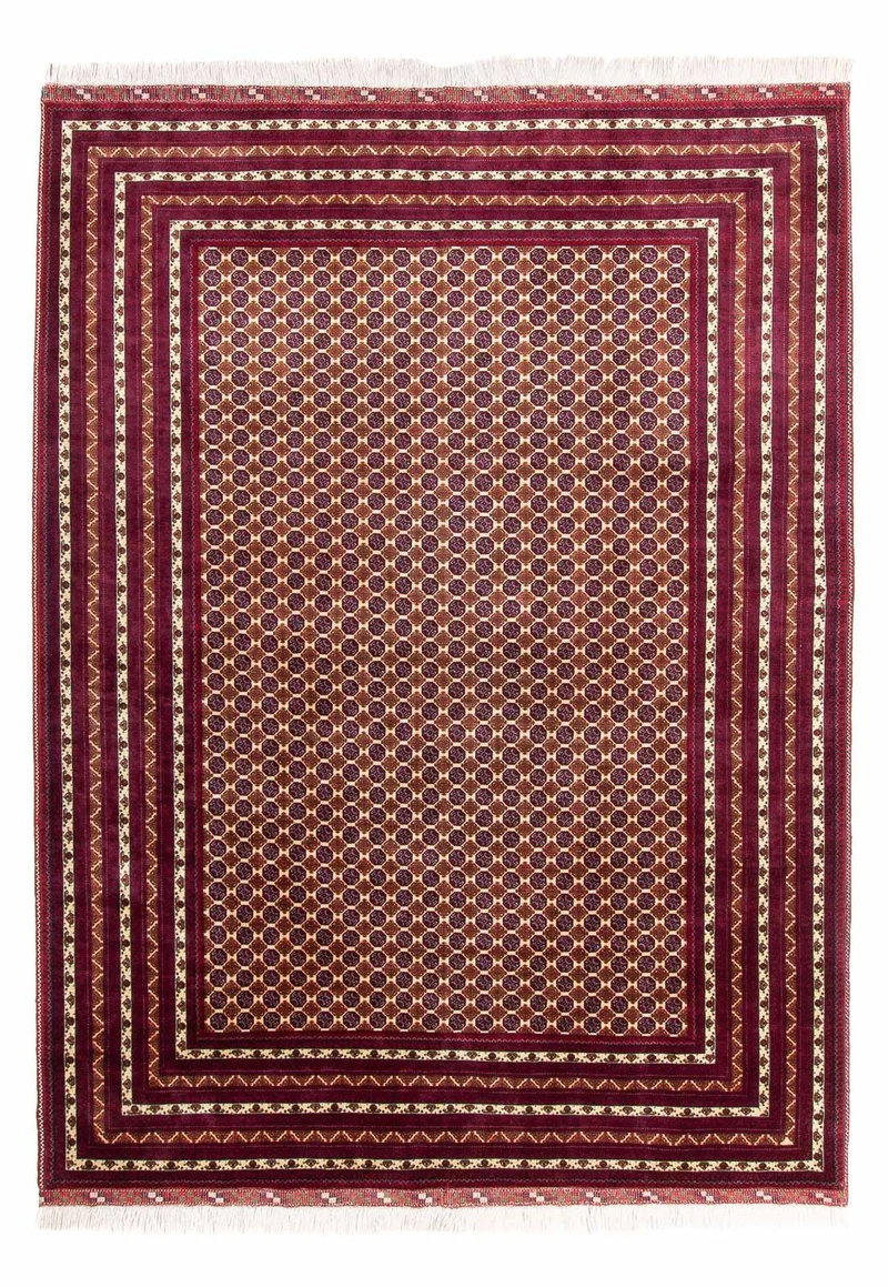 Afghan Teppich - 198 x 297 cm - beige