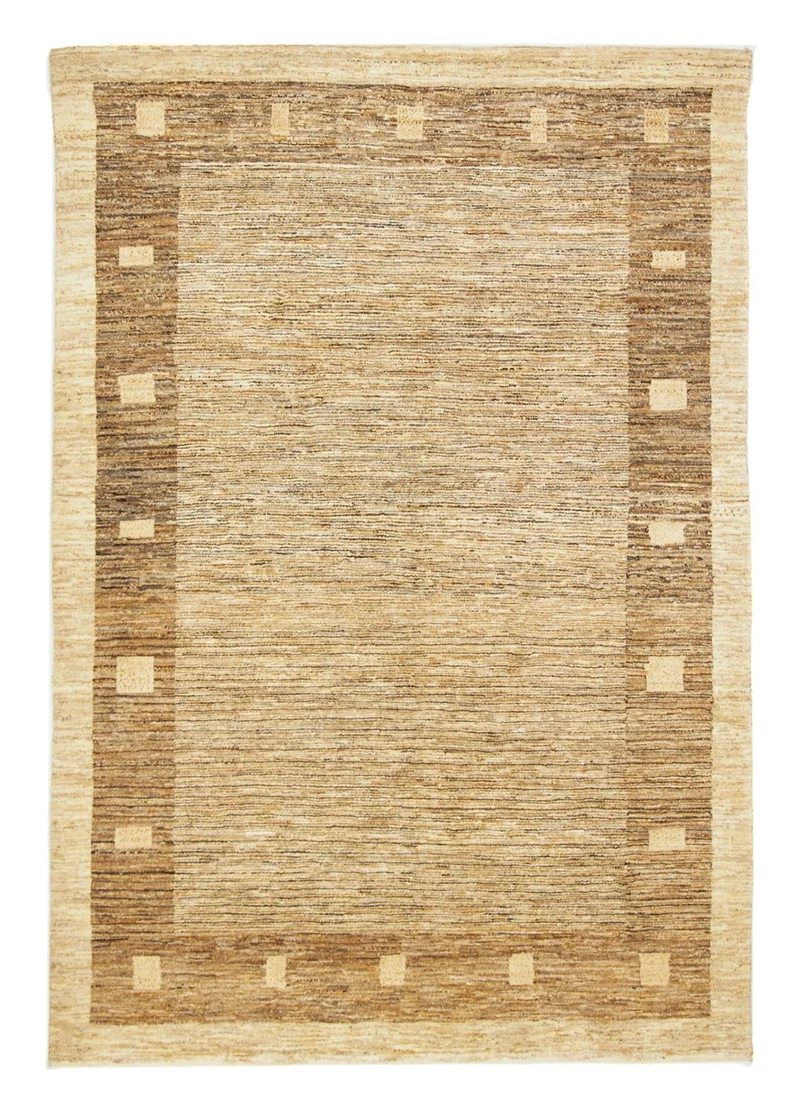 Gabbeh Teppich - Perser 161 x 228 cm - hellbraun