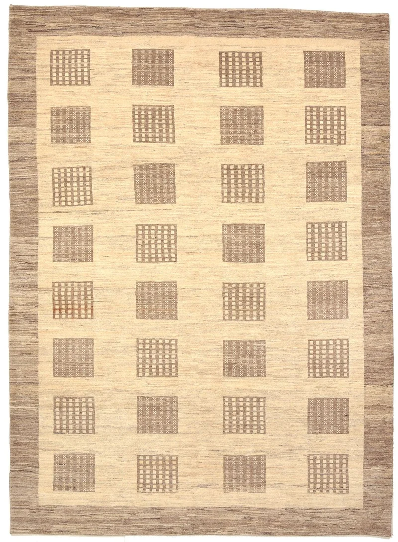Gabbeh Teppich - Loribaft Perser 190 x 264 cm - beige