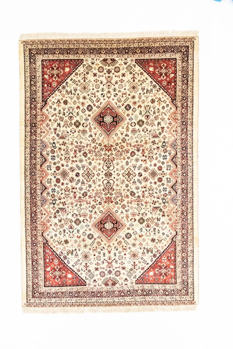 Perserteppich - Nomadic 170 x 257 cm - beige