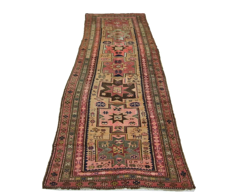 Ziegler Teppich - Kazak 148 x 390 cm - mehrfarbig