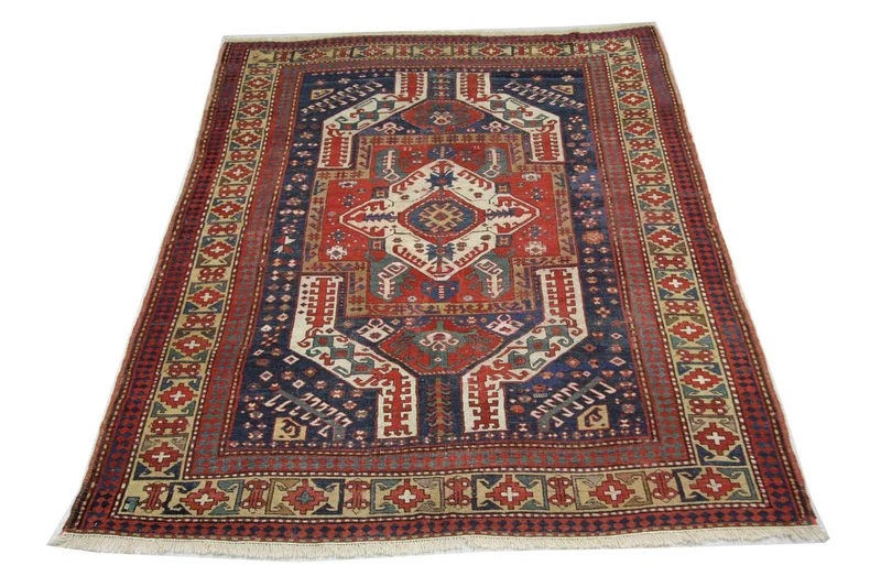 Ziegler Teppich - Kazak 186 x 250 cm - blau