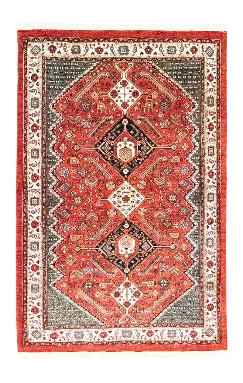 Perserteppich - Nomadic 160 x 250 cm - rot