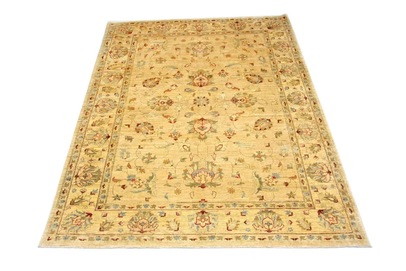 Ziegler Teppich 214 x 303 cm - gold
