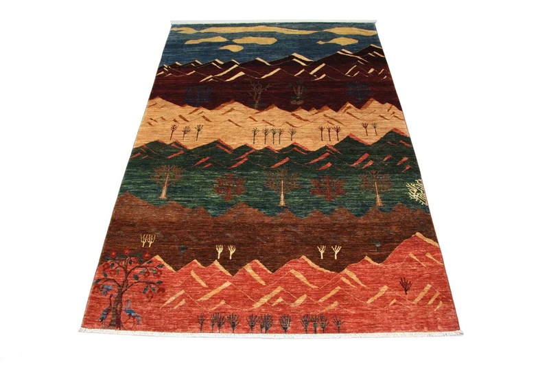 Ziegler Teppich - Modern 201 x 302 cm - mehrfarbig