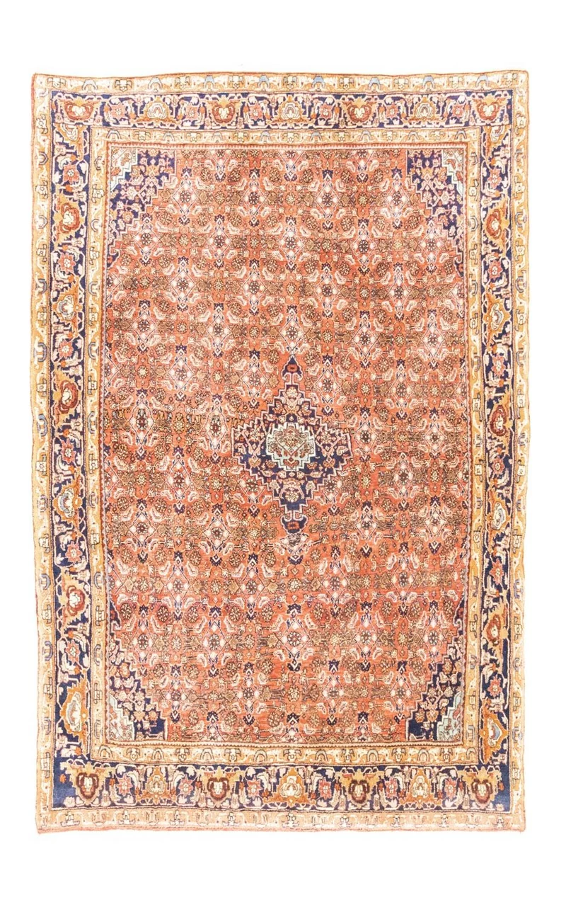 Perserteppich - Bidjar 150 x 222 cm - rost