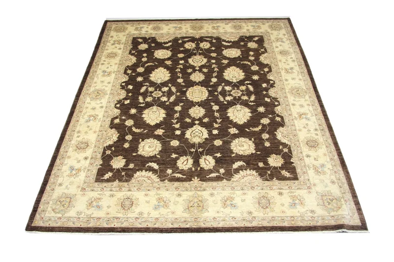 Ziegler Teppich 241 x 302 cm - braun