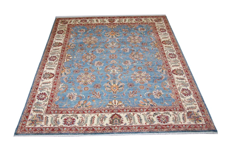 Ziegler Teppich 249 x 304 cm - blau