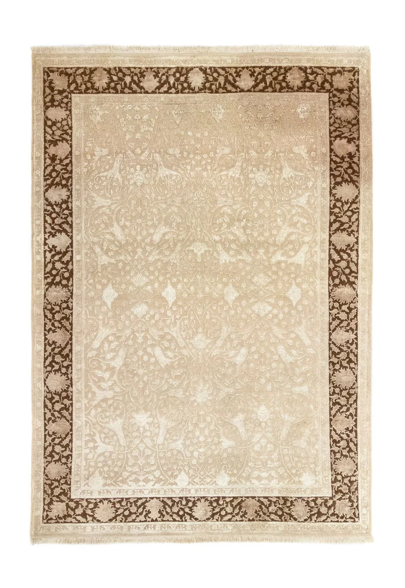 Designer Teppich 199 x 283 cm - beige