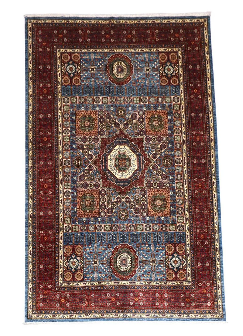 Ziegler Teppich 206 x 313 cm - petrolblau