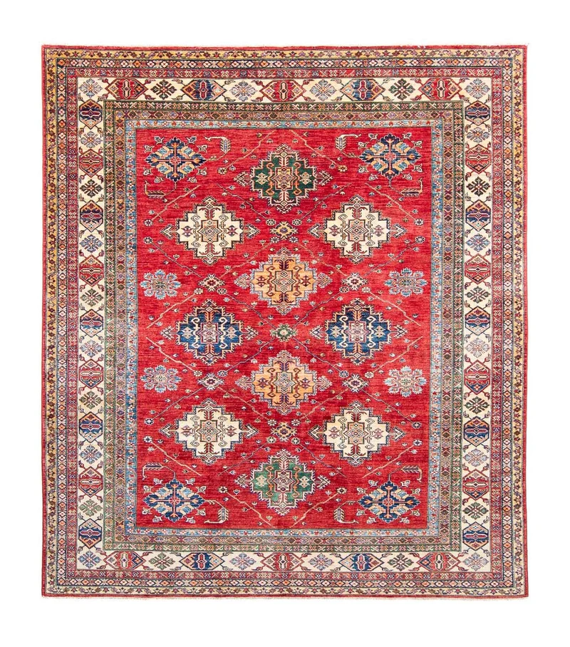 Ziegler Teppich - Kazak 241 x 280 cm - rot