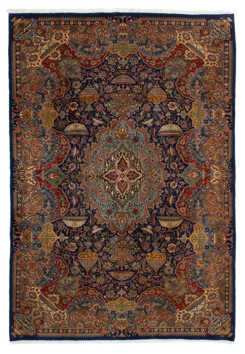 Perserteppich - Classic 200 x 288 cm - dunkelblau
