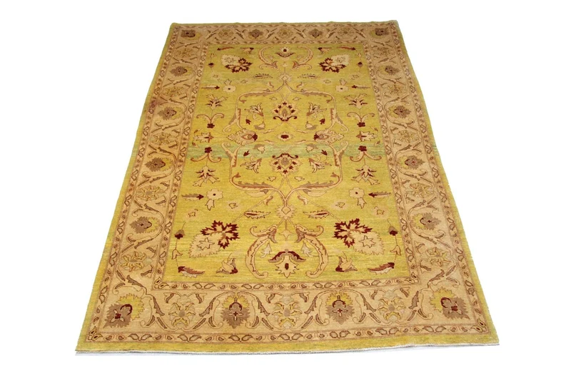 Ziegler Teppich 205 x 298 cm - gelb