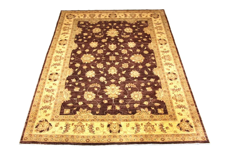 Ziegler Teppich 210 x 300 cm - braun