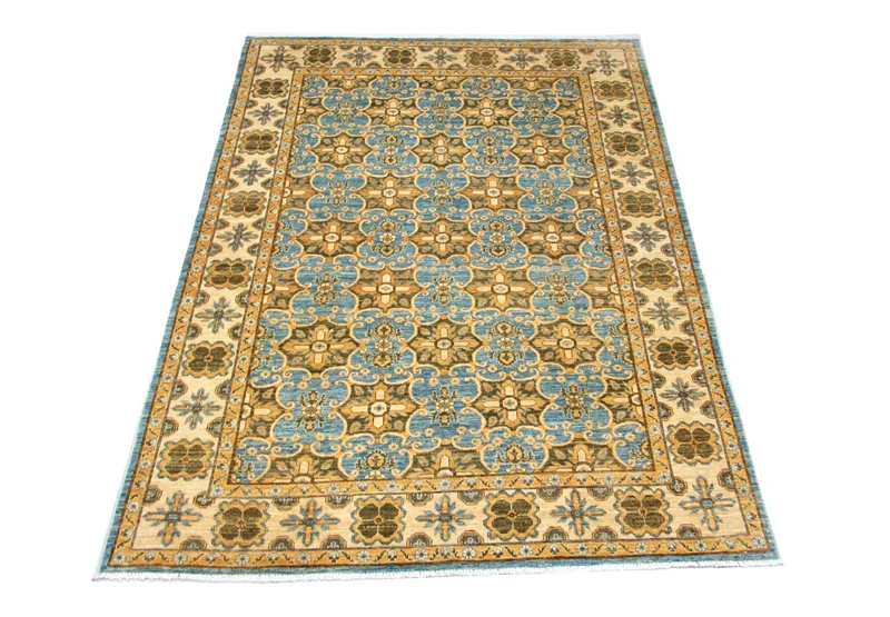 Ziegler Teppich - Kazak 183 x 255 cm - blau