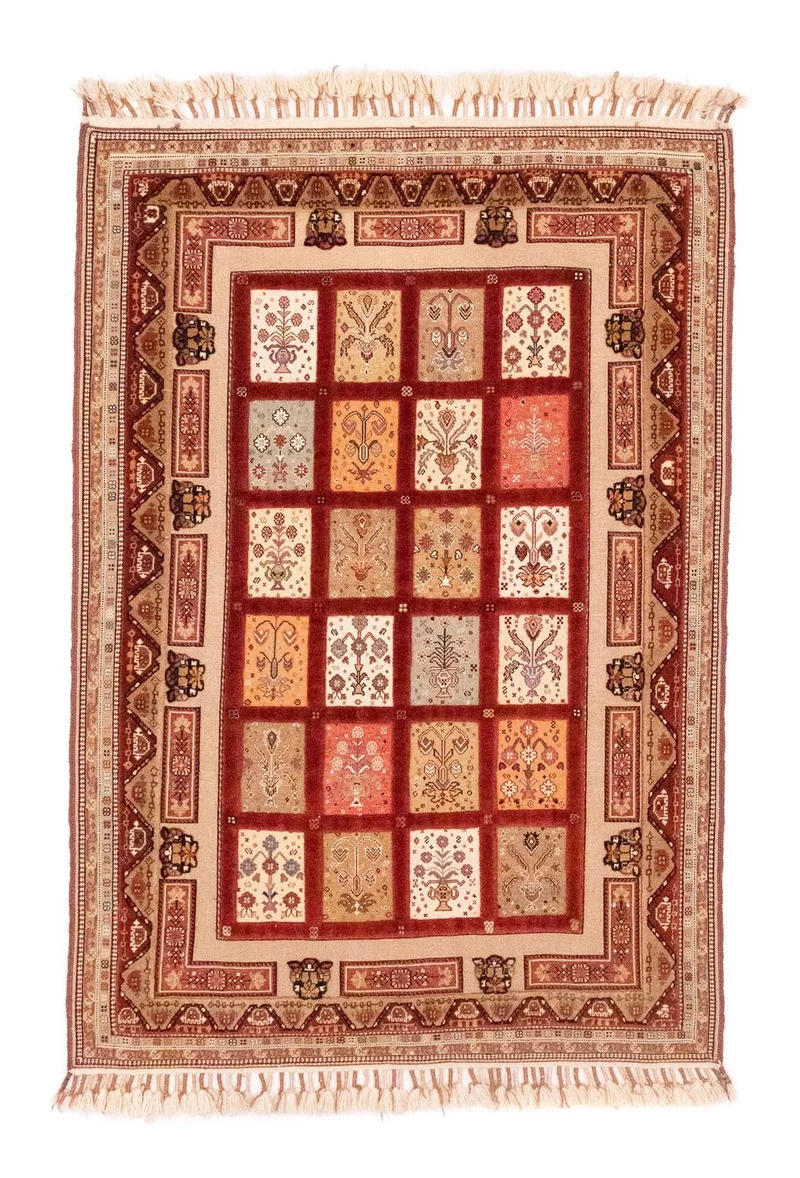 Perserteppich - Nomadic 123 x 176 cm - rot
