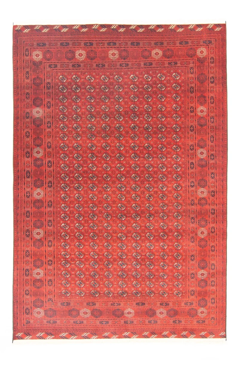 Afghan Teppich - Buchara 196 x 293 cm - rot