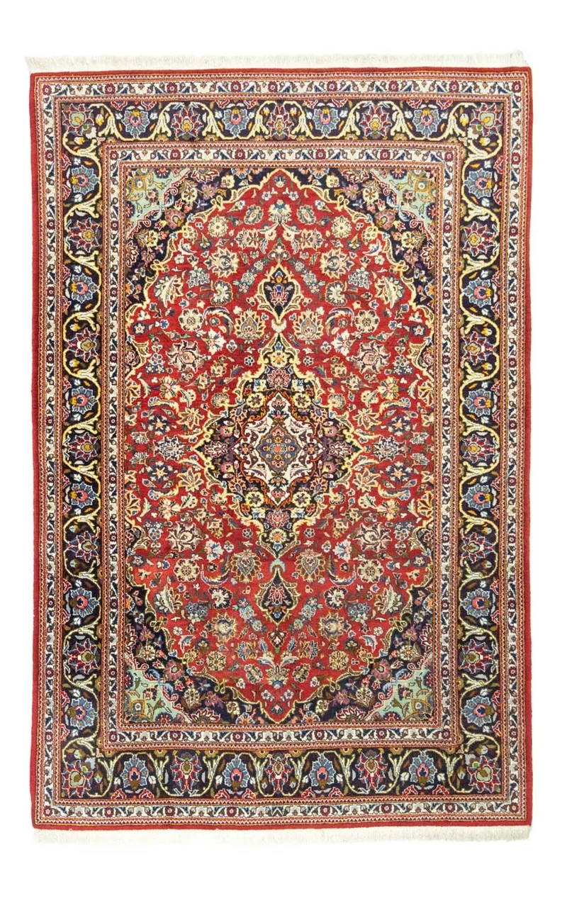 Perserteppich - Keshan 144 x 214 cm - rot
