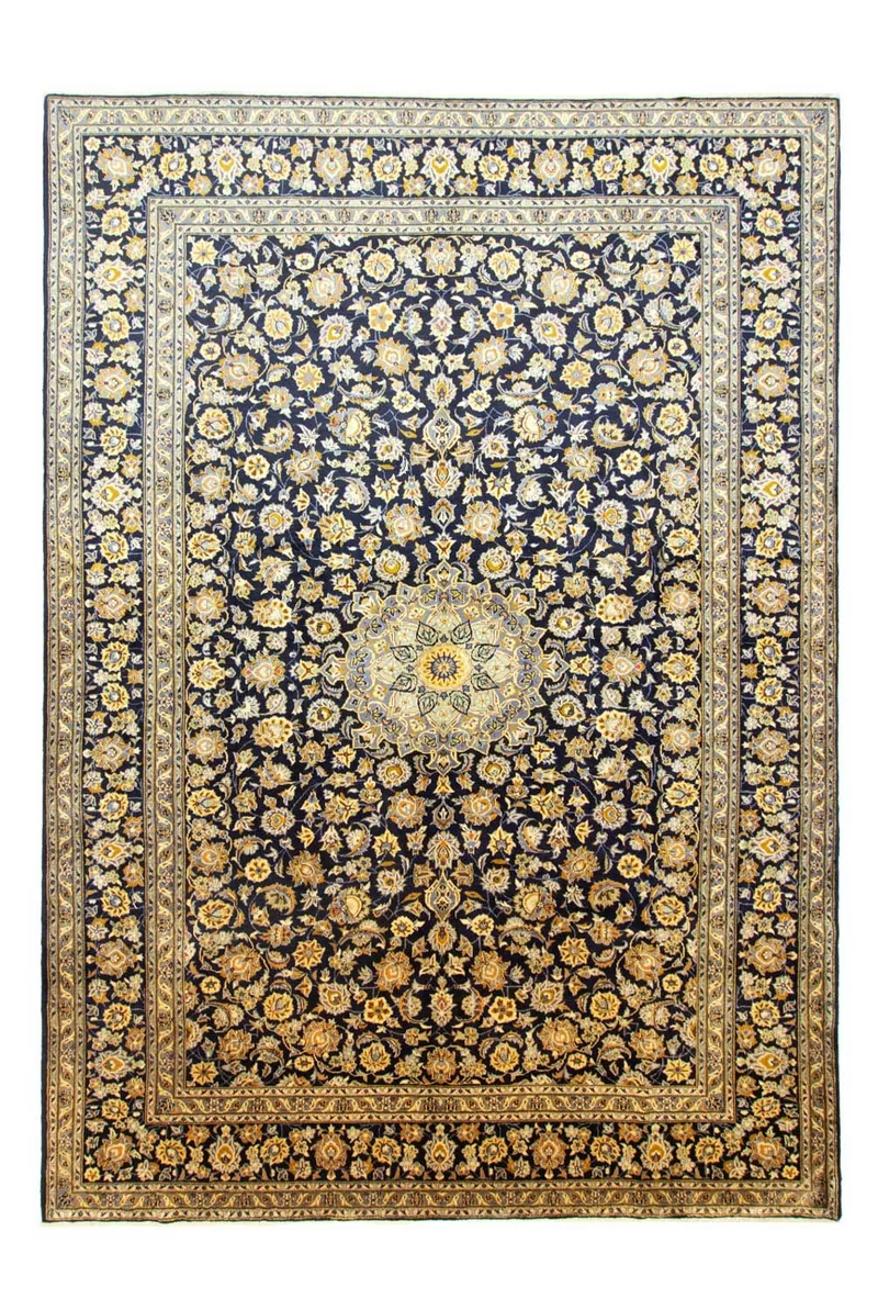 Perserteppich - Keshan 308 x 431 cm - blau