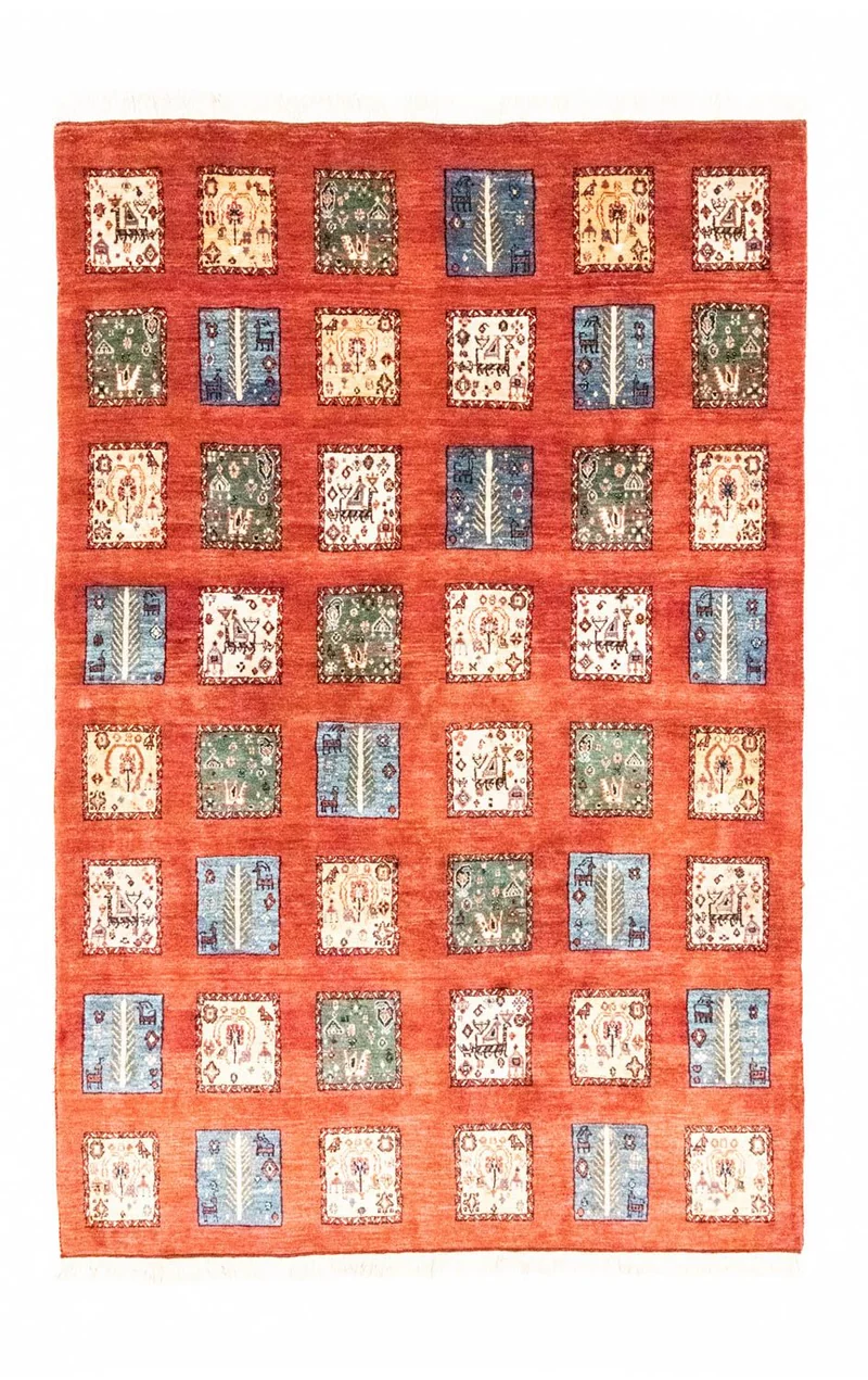 Perserteppich - Nomadic 158 x 244 cm - rot