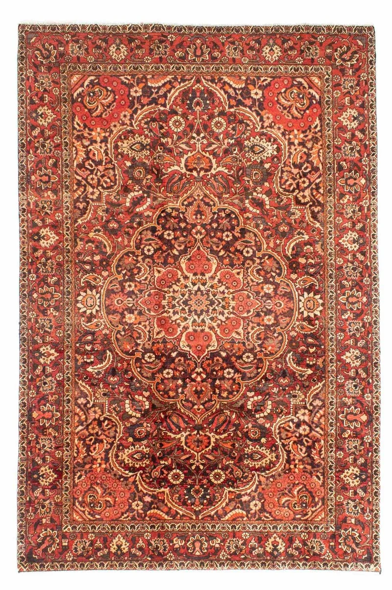 Perserteppich - Nomadic 224 x 297 cm - rot