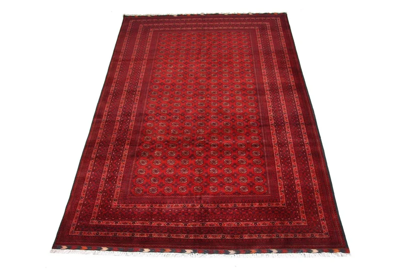 Afghan Teppich - Buchara 192 x 293 cm - rot