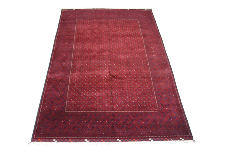 Afghan Teppich 193 x 288 cm - rot