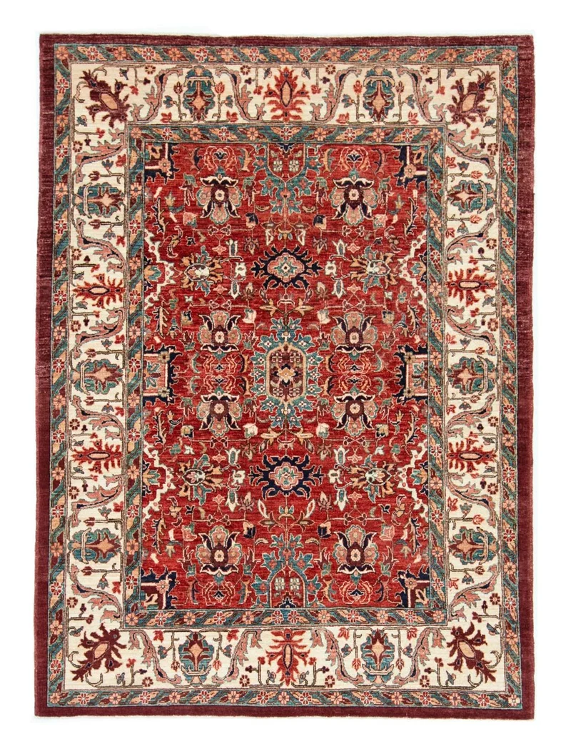 Ziegler Teppich - Ariana 148 x 200 cm - dunkelrot