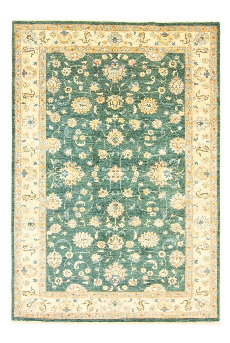 Ziegler Teppich 199 x 295 cm - grün