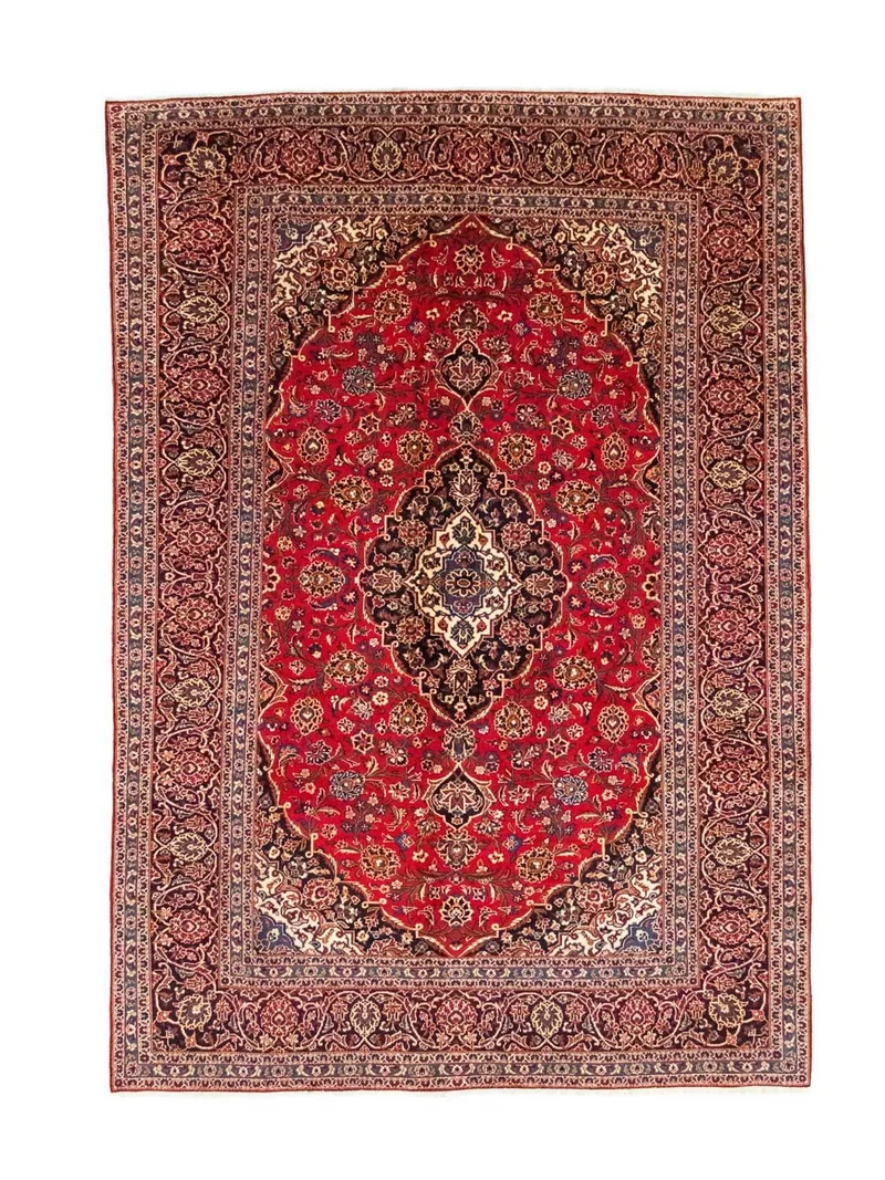 Perserteppich - Keshan 239 x 358 cm - rot
