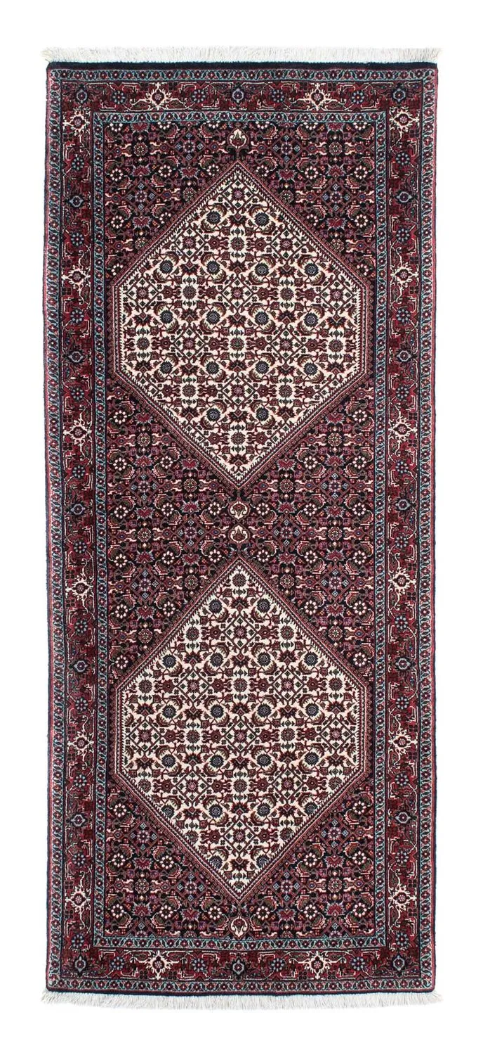 Perserteppich - Bidjar - Royal 79 x 194 cm - dunkelblau